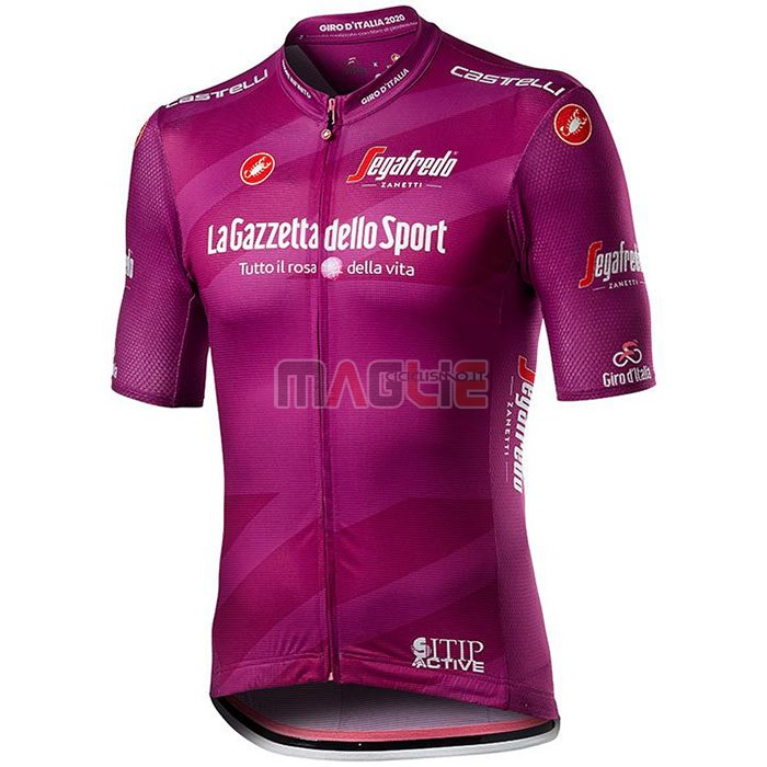 Maglia Giro d'Italia Manica Corta 2020 Fuxia